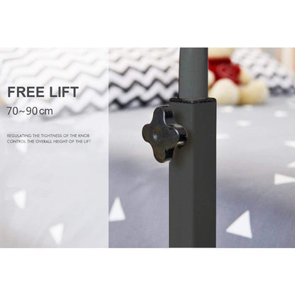 Laptop Computer Table Bedside Computer Desk 80CM