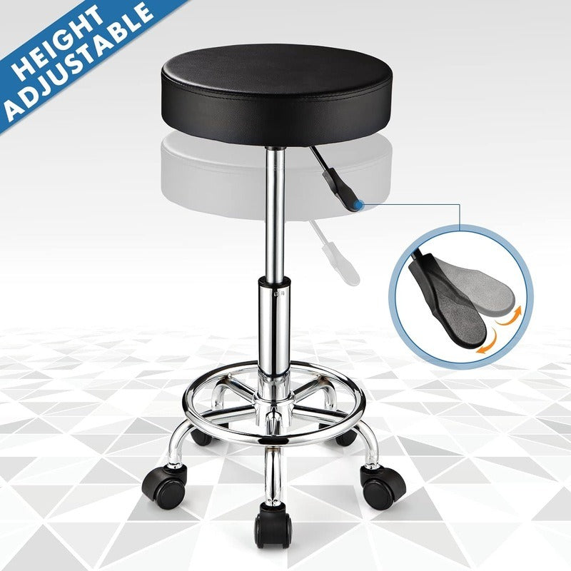 Salon Stool Adjustable Height Stool