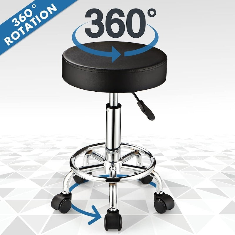 Salon Stool Adjustable Height Stool