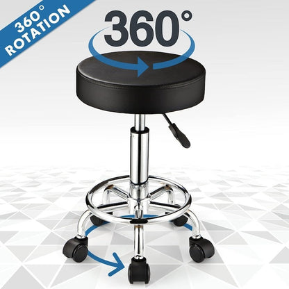 Salon Stool Adjustable Height Stool