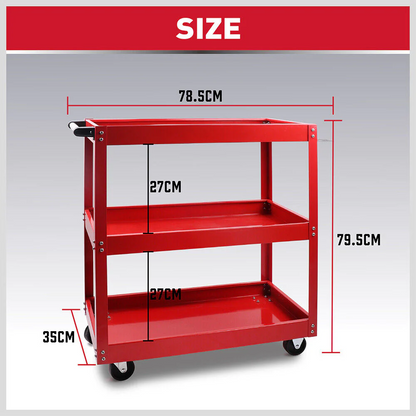 steel Tool Cart Trolley