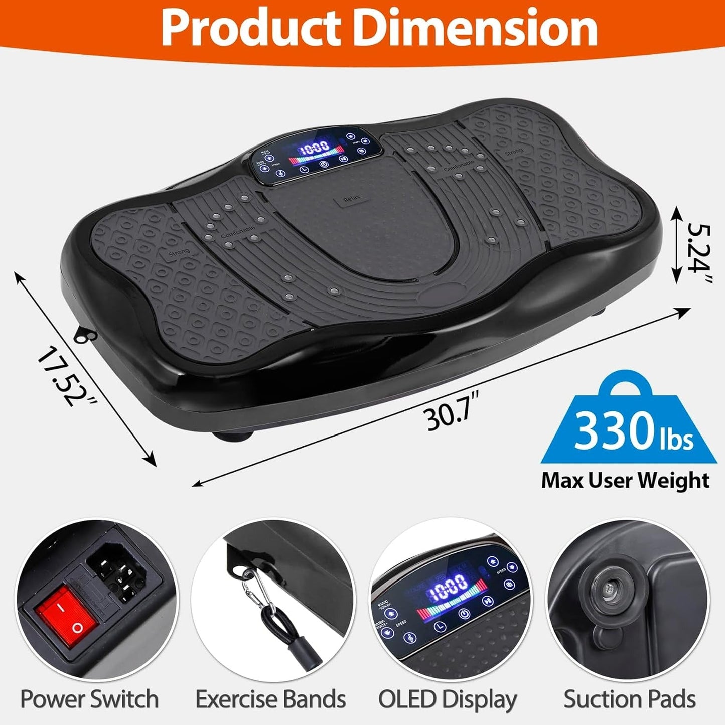 Vibration Plate Lymphatic Drainage Machine for Weight Loss