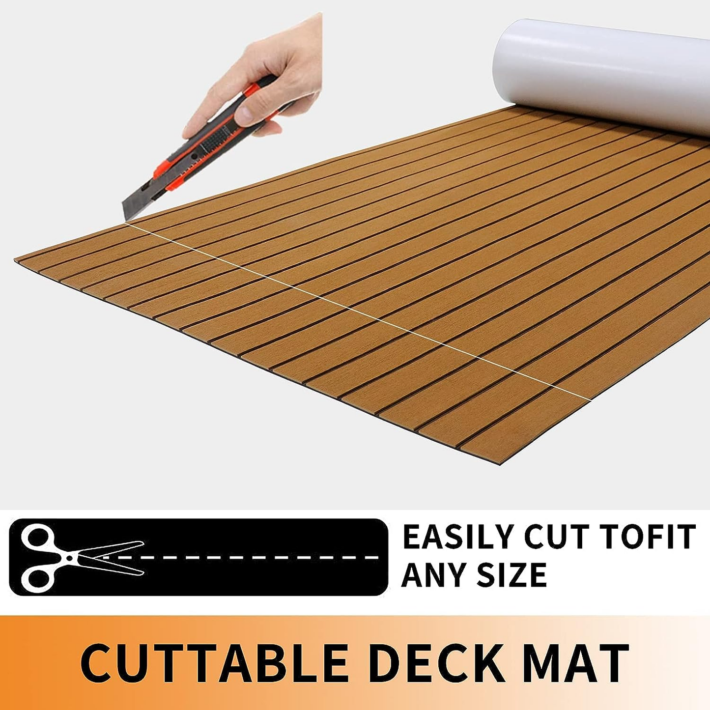 Marine Carpet Teak Boat Flooring Mat