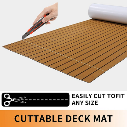 Marine Carpet Teak Boat Flooring Mat