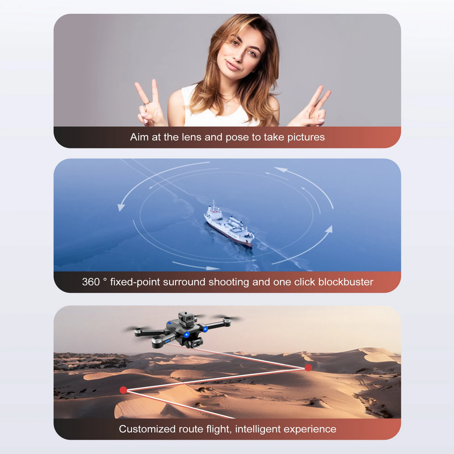 Drone with Camera Follow Me GPS Drone