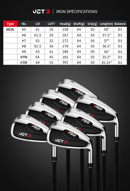 PGM Men Golf Clubs Set with Bag 12clubs