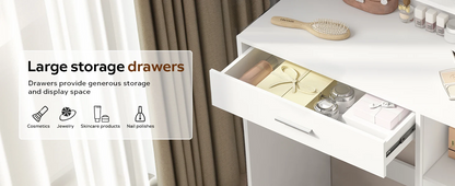 Dressing Table with LED lights