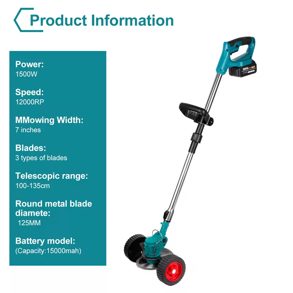 Lawn Mower Cordless Grass Trimmer