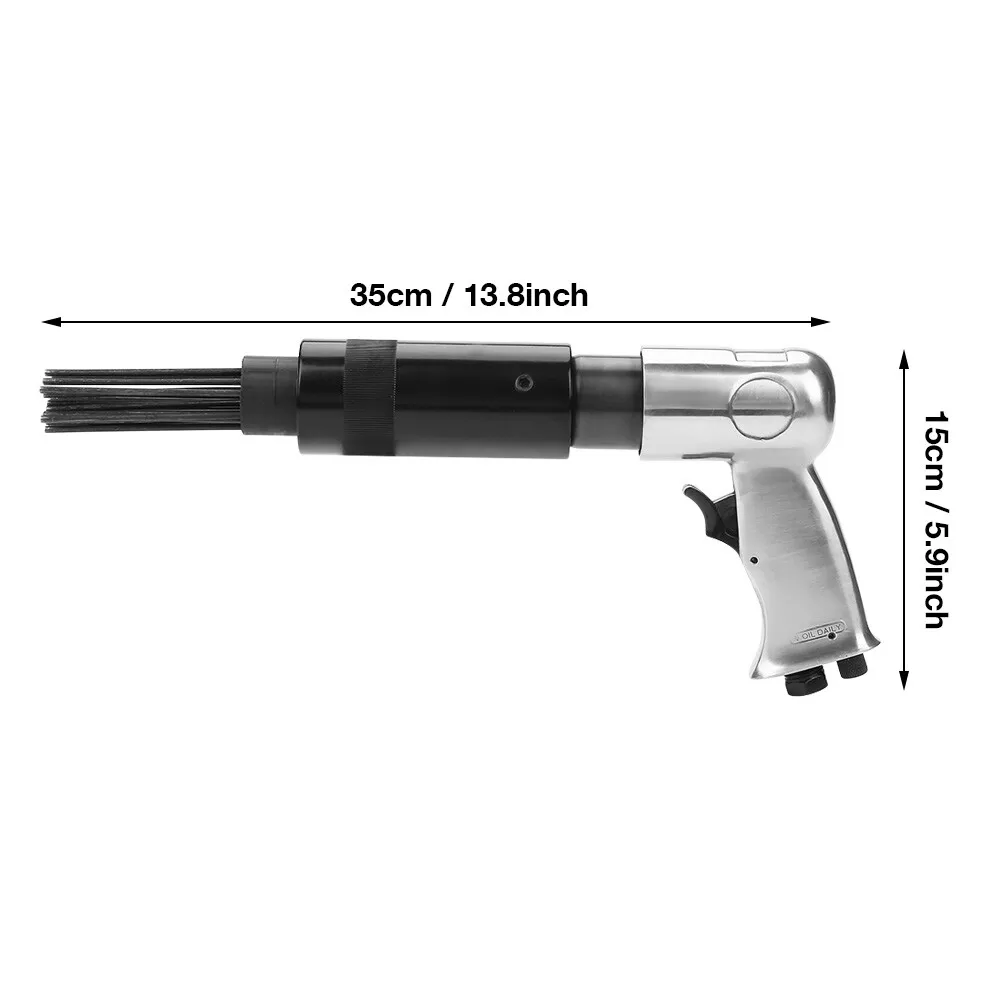 Needle Scaler Pneumatic Air Gun Pistol Air Tool Rust Remover