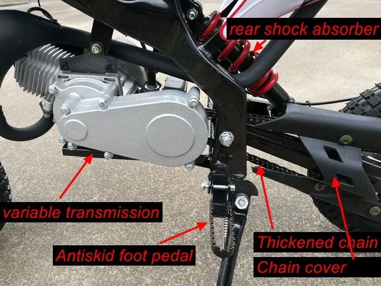 Kids Mini Dirt Bike 49cc Petrol