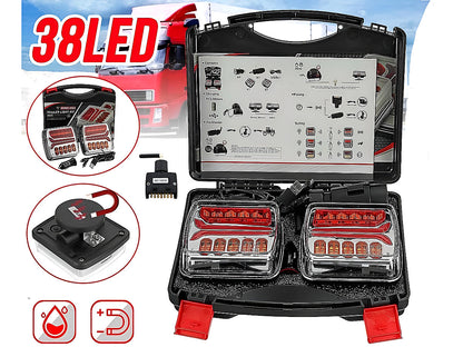 Trailer Light Wireless LED Trailer Truck Tail Lights