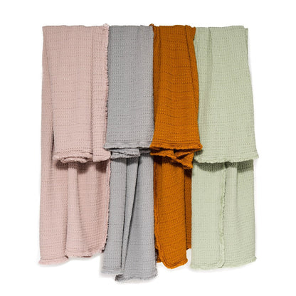 Portuguese Nasa Cotton Waffle Throw