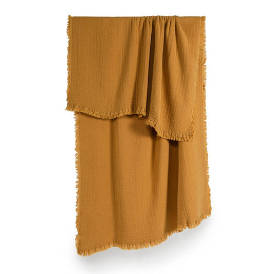 Portuguese Signo Cotton Gauze Throw