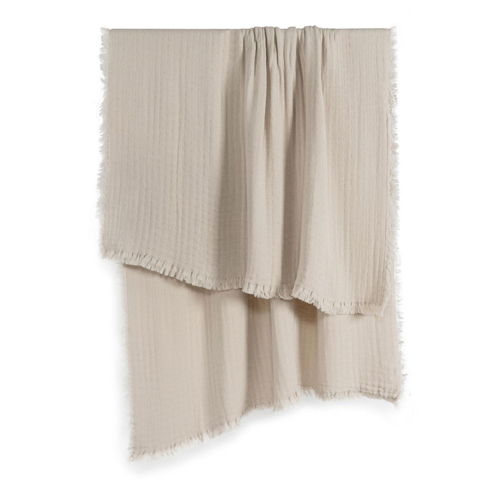 Portuguese Signo Cotton Gauze Throw