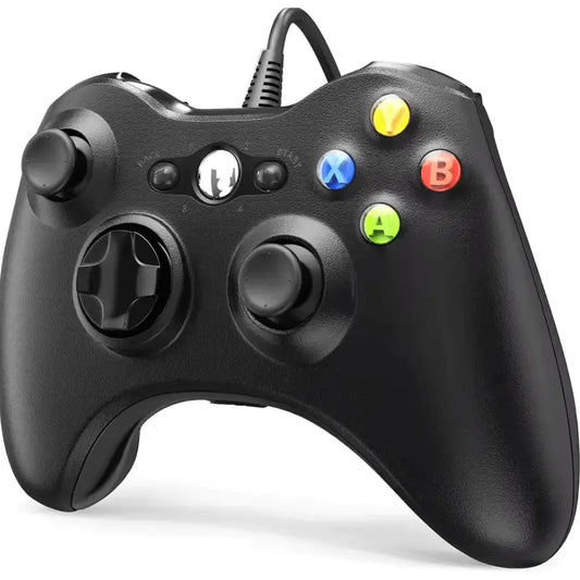 Dual Vibration Wired Controller for Xbox 360 & PC – Gamepad