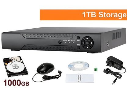 DVR 8CH Recorder CCTV Camera System