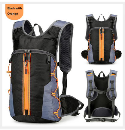 Hydration Backpack with 2L Water Bladder - 10L Hiking & Cycling Rucksack BDXJ50112