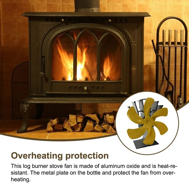 Stove Fan Fireplace Fan
