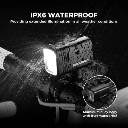 Smart Bike Headlight Front Bicycle Light 1000 Lumens