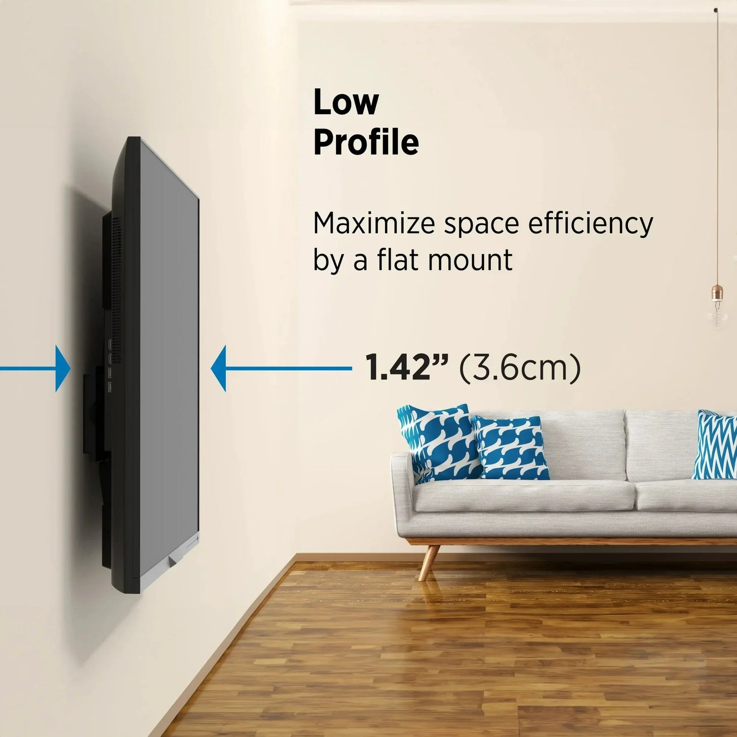 Universal TV Wall Mount Stand Bracket 26"–100"