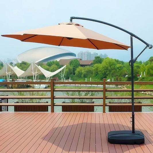 3m Outdoor Patio Umbrella Thickened PU Coated Umbrella Large Rain and Sun