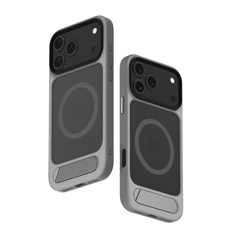 Compatible with iPhone 17 Pro Elvis Series All-Around Protection Magnetic Phone Case with Invisible Stand