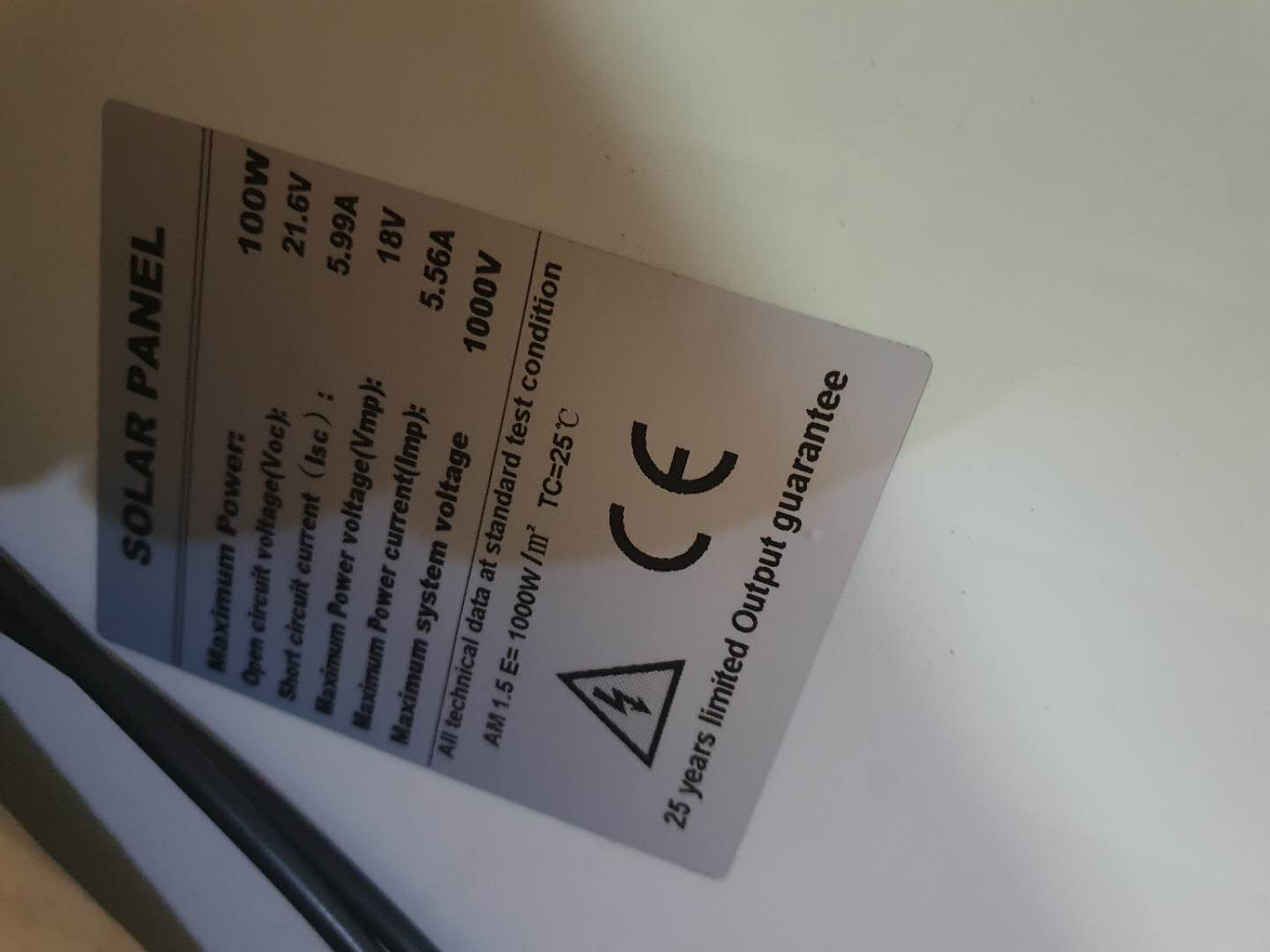 100W Solar Panel Kit