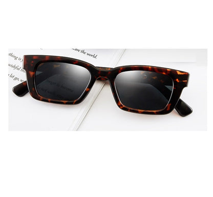 ECOTREK Square Sunglasses – Thick Frame Fashion Shades for Men & Women LX05