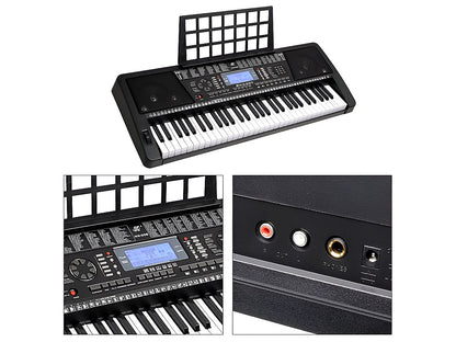 61 Key Electronic Piano Keyboard and Piano Stand
