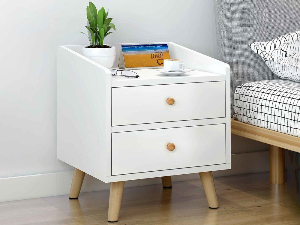Bedside Table Nightstands with Drawer