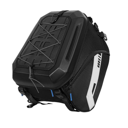 ECOTREK 35L Expandable Motorcycle Tail Bag – Hard Shell Rear Seat Helmet Bag BQF1172