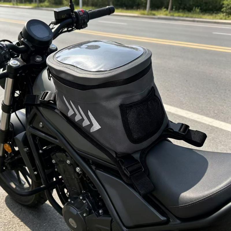 ECOTREK Motorcycle Tank Bag – Water-Resistant Touchscreen Phone Holder & Storage Bag BQF37503