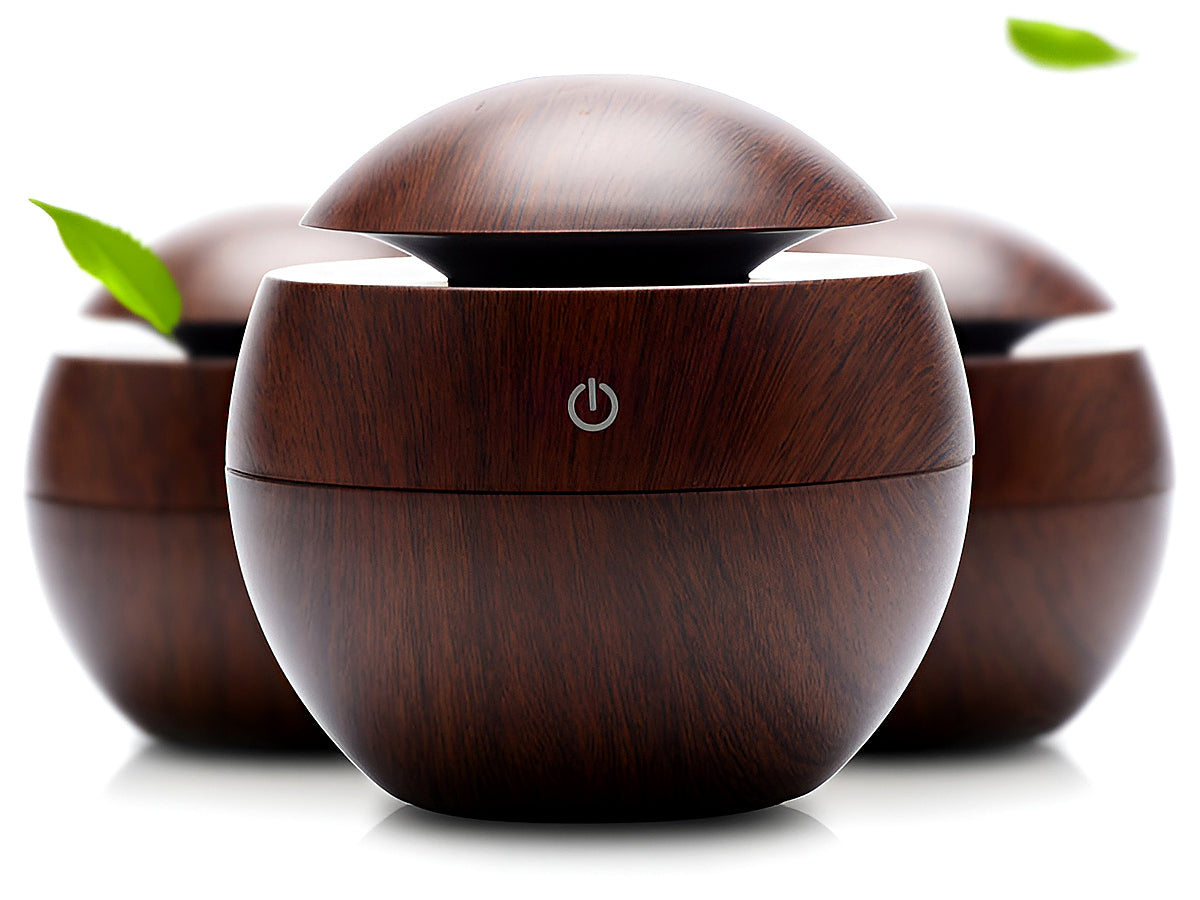 Ultrasonic Aroma Wood Colour Humidifier