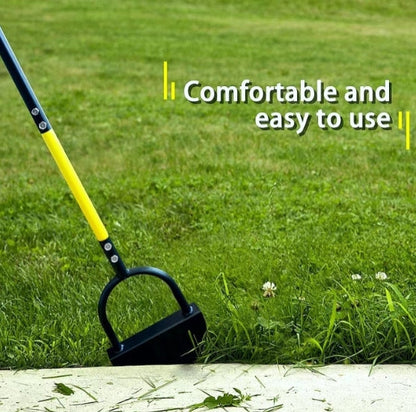 Manual edge trimmer half-moon lawn edger with handle Saw-Tooth Edger