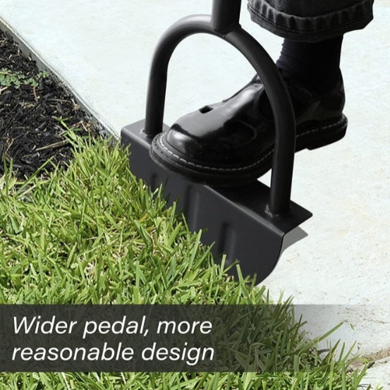 Manual edge trimmer half-moon lawn edger with handle Saw-Tooth Edger