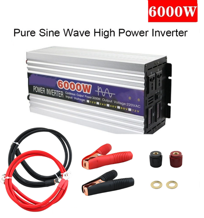 Pure Sine wave Inverter 6000W 12V