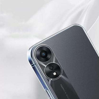 Ultra Thin Lightweight TPU Clear Compatible with OPPO A38 4G Case