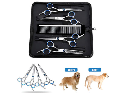Hair Cutting Scissors Kit Dog Grooming Scissors