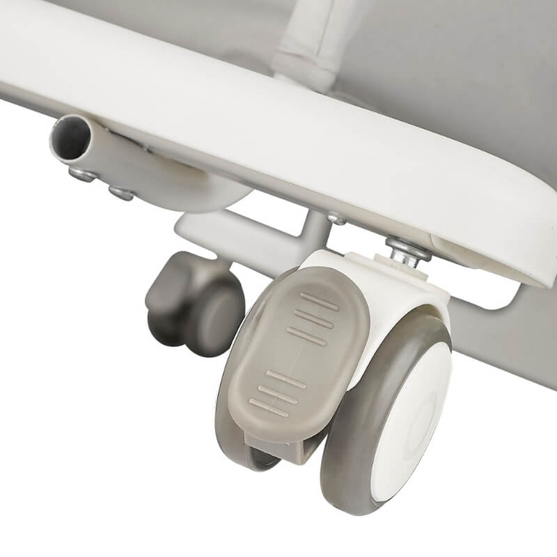 Portable & Adjustable Electric Baby Crib/ Baby Bassinet Bedside Sleeper 2 Rocking Motion With Storage