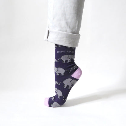 Save the Elephants Bamboo Socks