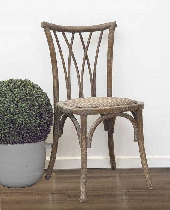 Elm & Rattan Bentwood Dining Chair at online8 furniture store Auckland