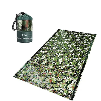 Emergency Camo Tube Tent