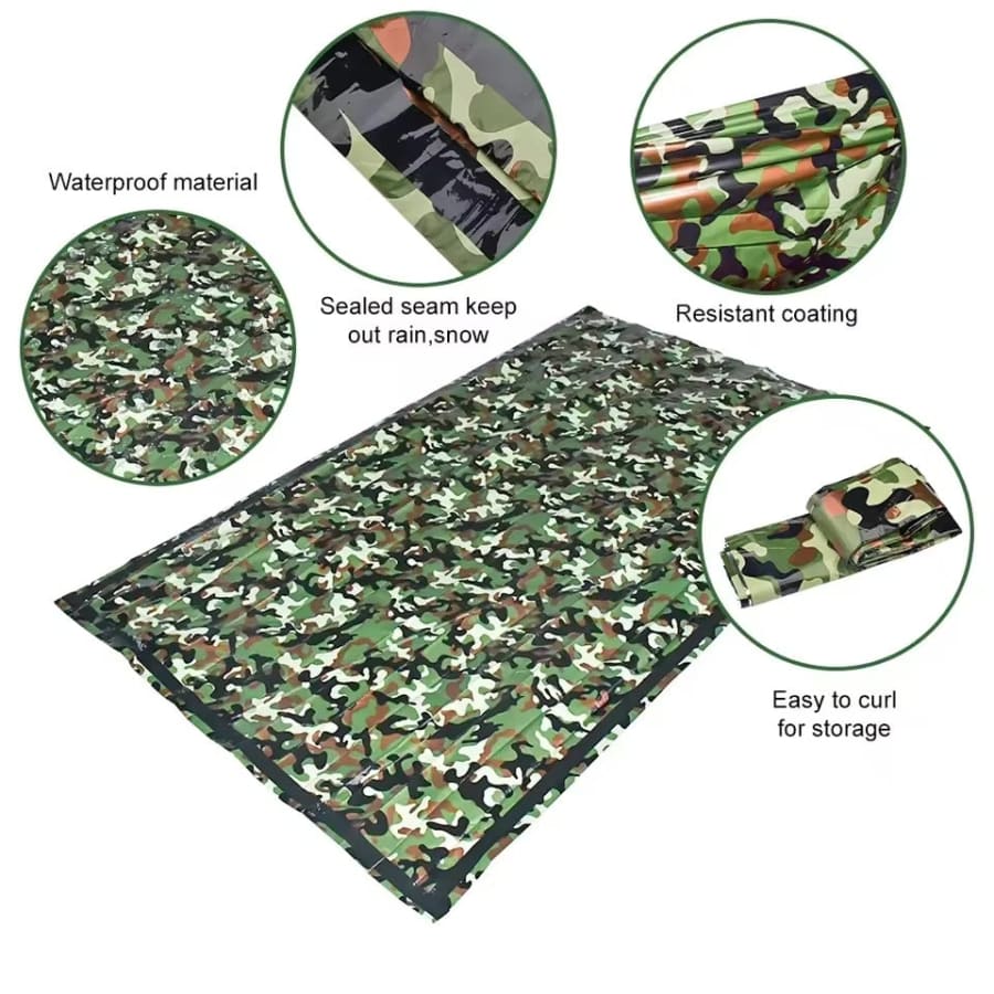 Emergency Camo Tube Tent