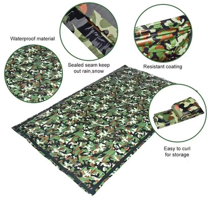 Emergency Camo Tube Tent