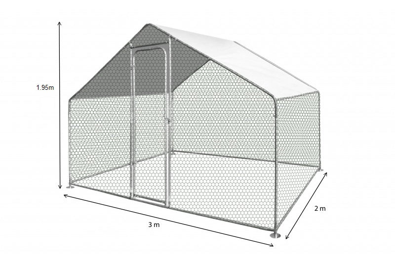 Outdoor Chicken coop 3Mx2M