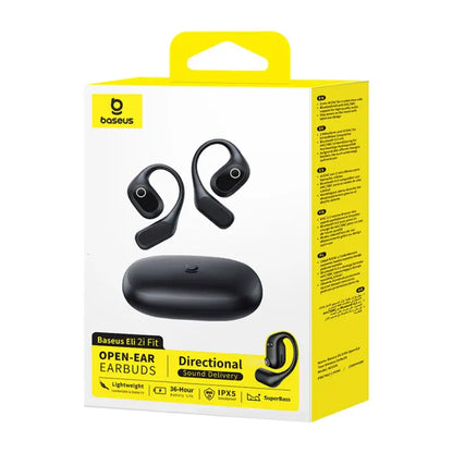 Baseus Eli 2i Fit Open-Ear Wireless Earbuds with Earhooks