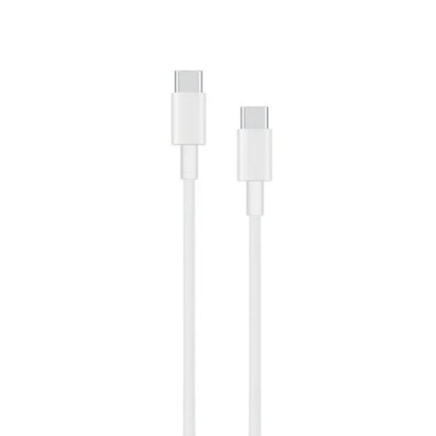 Enhanced SuperCharge USB‑C → USB‑C Charger Cable for Huawei Phones (White) 1m