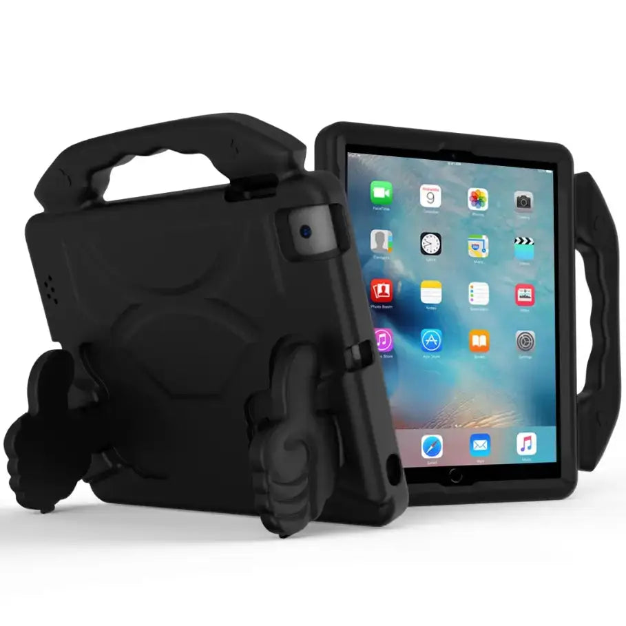 EVA Protective Case for iPad Air 1/2 9.7" – Kids Tablet Cover with Handle & Thumbs up Stands Kickstand