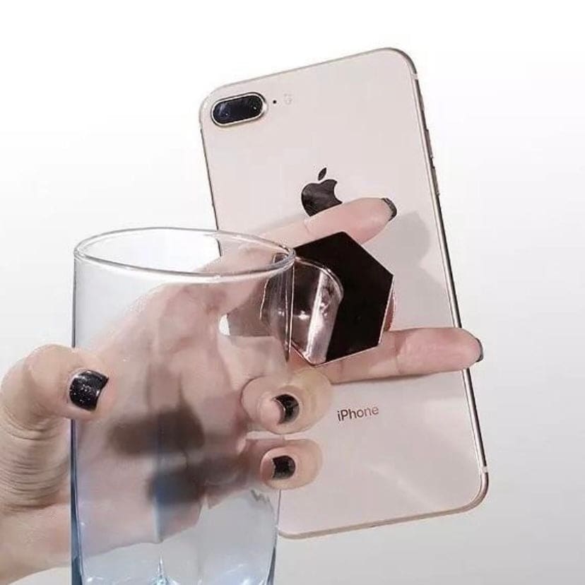 Expanding Finger Grip (Silver)