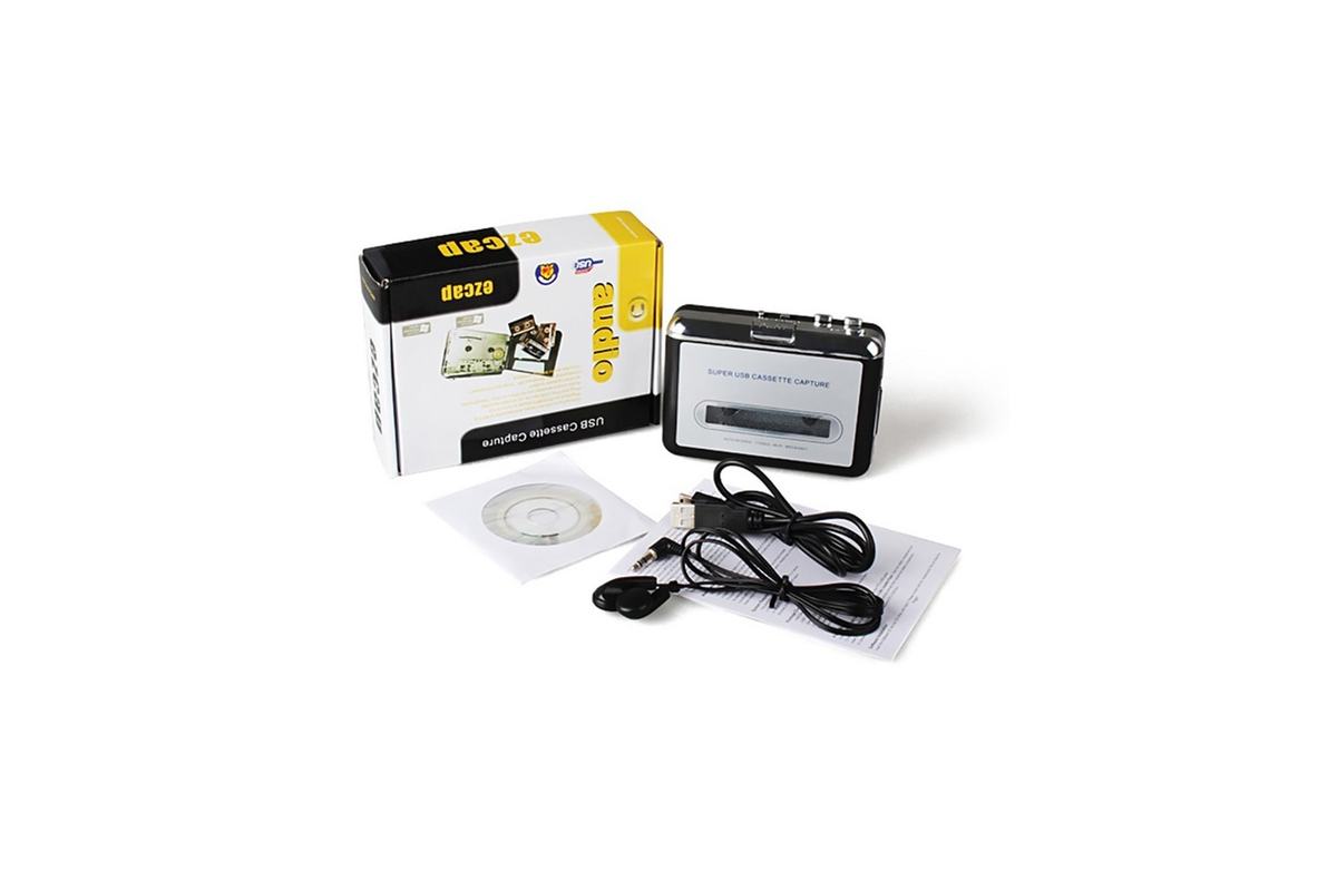 USB Cassette Player and Tape to MP3 Converter